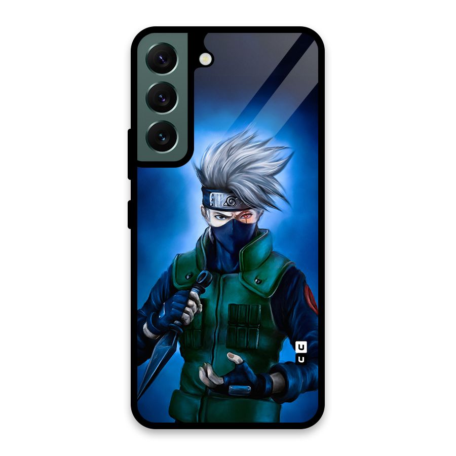 Kakashi Hatake Glass Back Case for Galaxy S22 5G