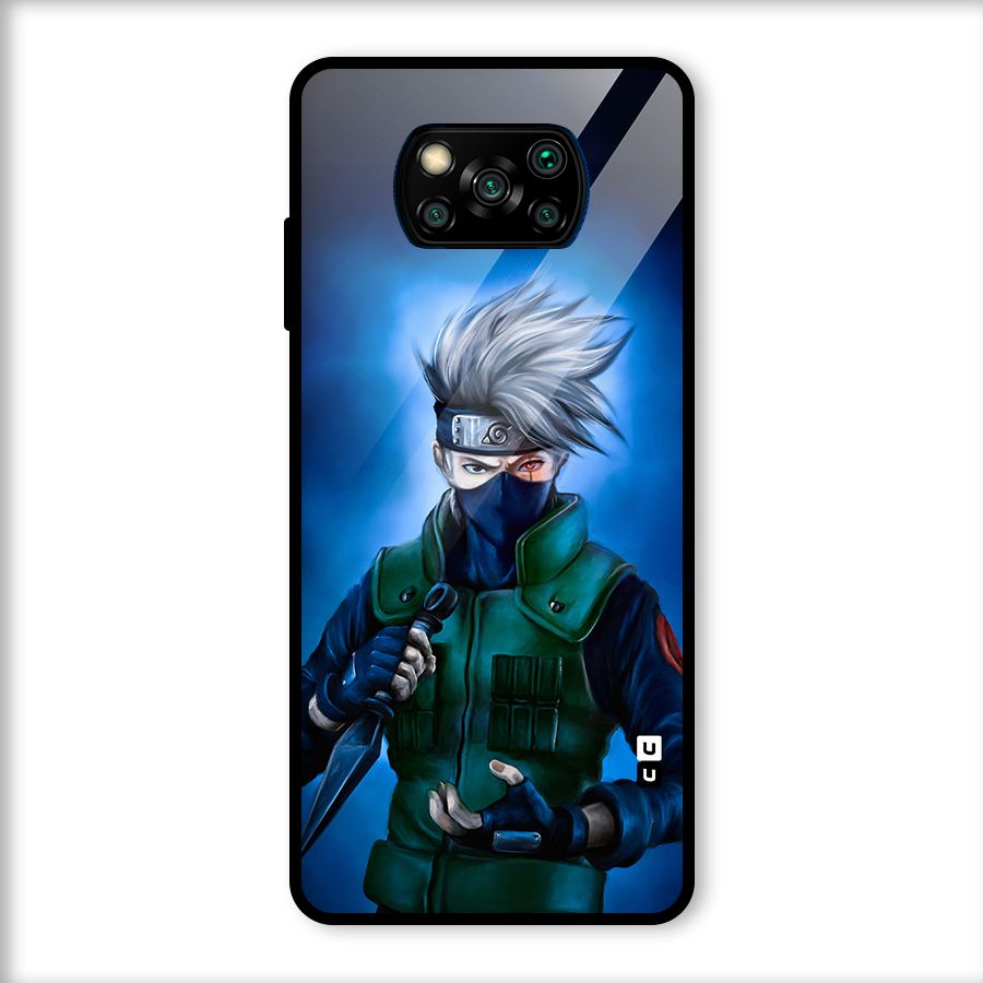 Kakashi Hatake Glass Back Case for Poco X3