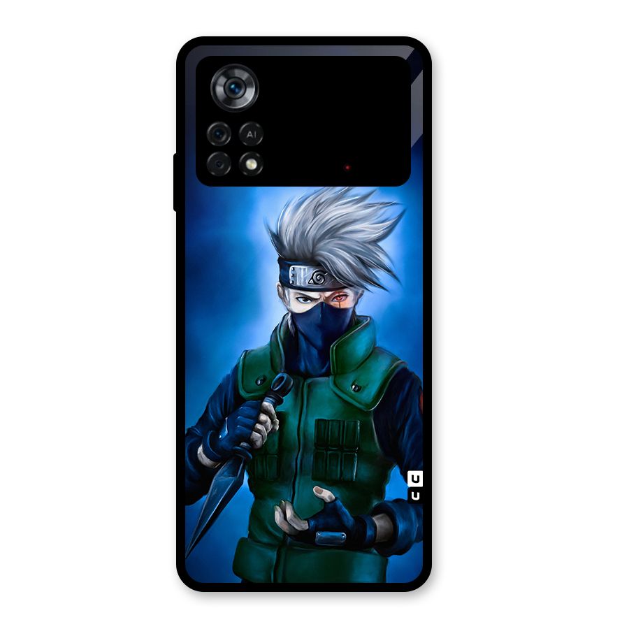 Kakashi Hatake Glass Back Case for Poco X4 Pro 5G