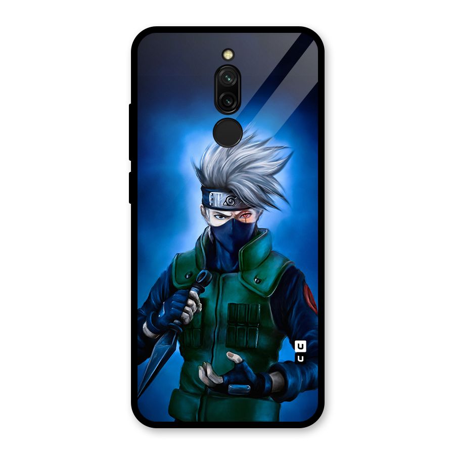 Kakashi Hatake Glass Back Case for Redmi 8