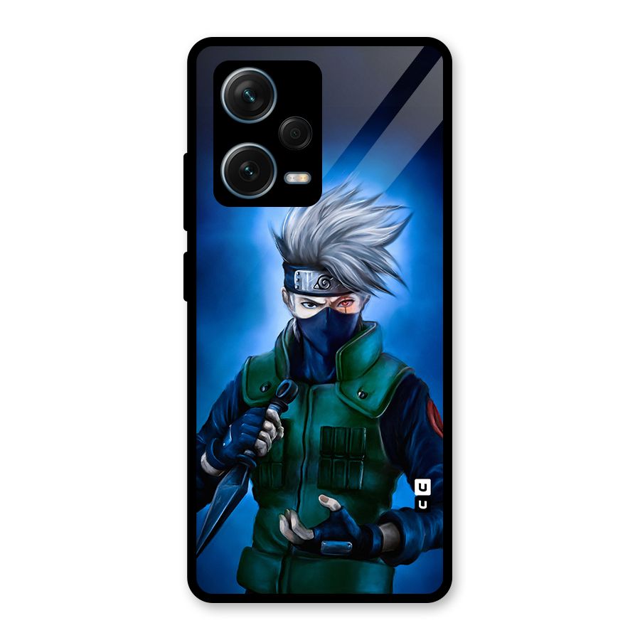 Kakashi Hatake Glass Back Case for Redmi Note 12 Pro Plus 5G