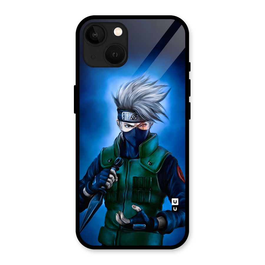 Kakashi Hatake Glass Back Case for iPhone 13