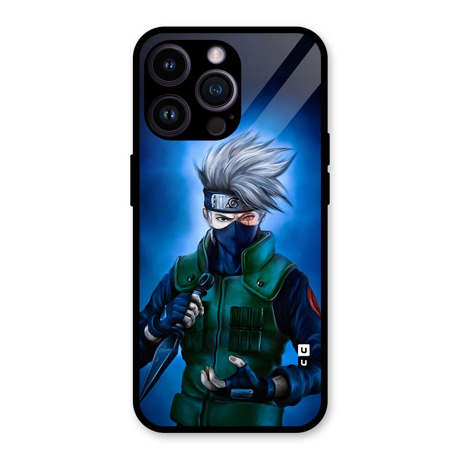 Kakashi Hatake Glass Back Case for iPhone 14 Pro Max