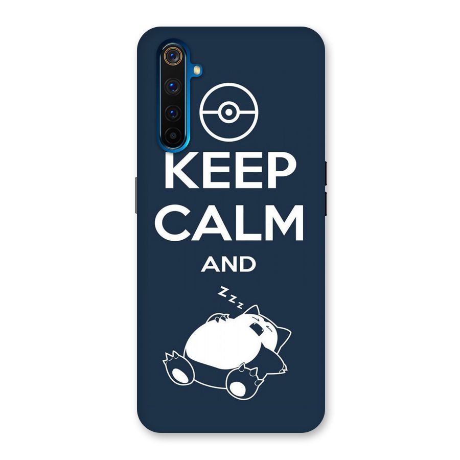 Keep Calm and Sleep Back Case for Realme 6 Pro