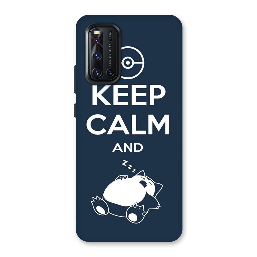 Keep Calm and Sleep Back Case for Vivo V19