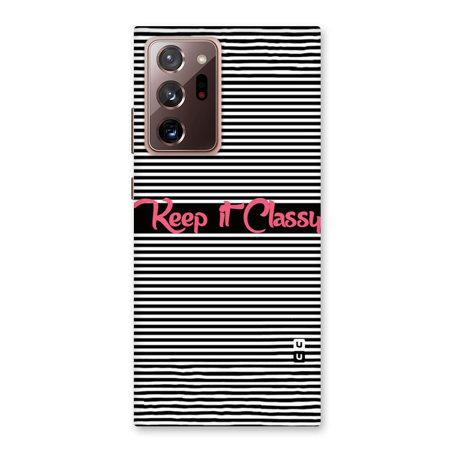 Keep It Classy Back Case for Galaxy Note 20 Ultra
