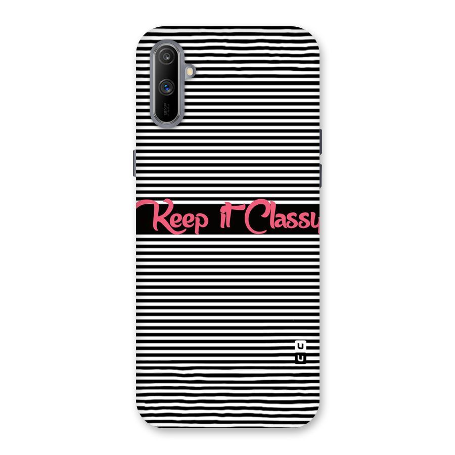 Keep It Classy Back Case for Realme C3