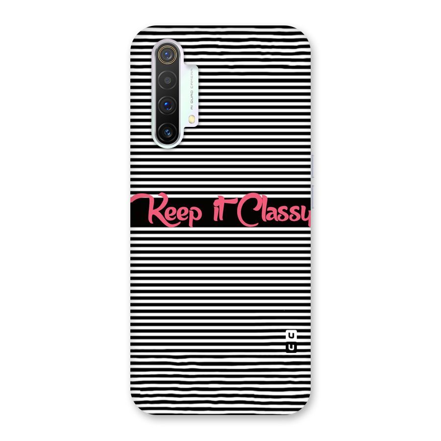 Keep It Classy Back Case for Realme X3 SuperZoom