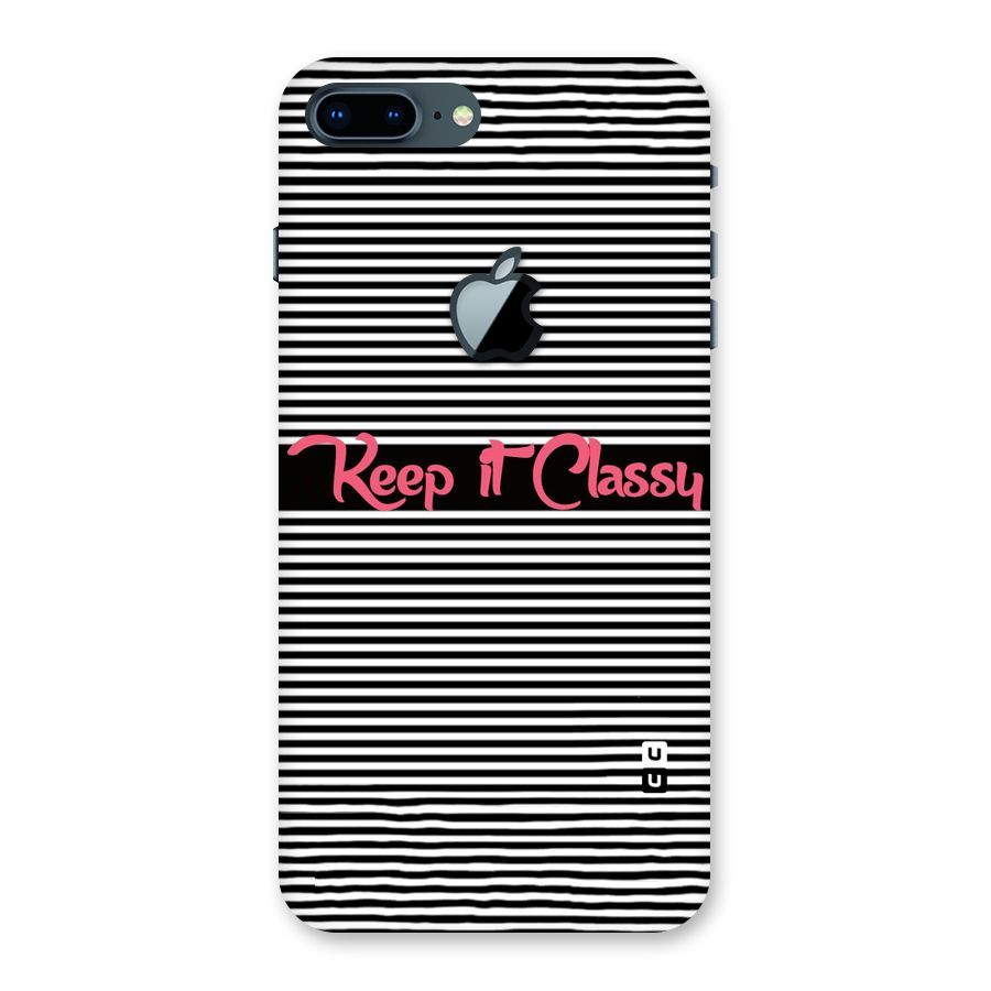 Keep It Classy Back Case for iPhone 7 Plus Apple Cut