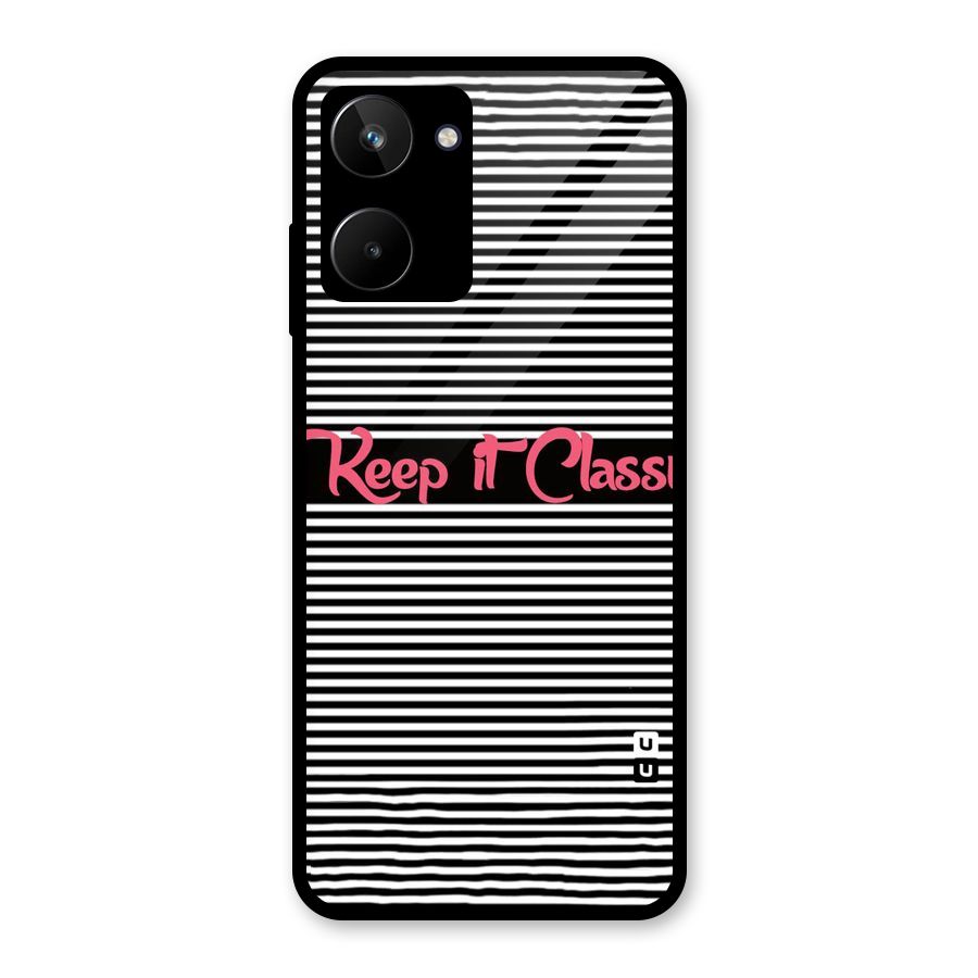 Keep It Classy Glass Back Case for Realme 10