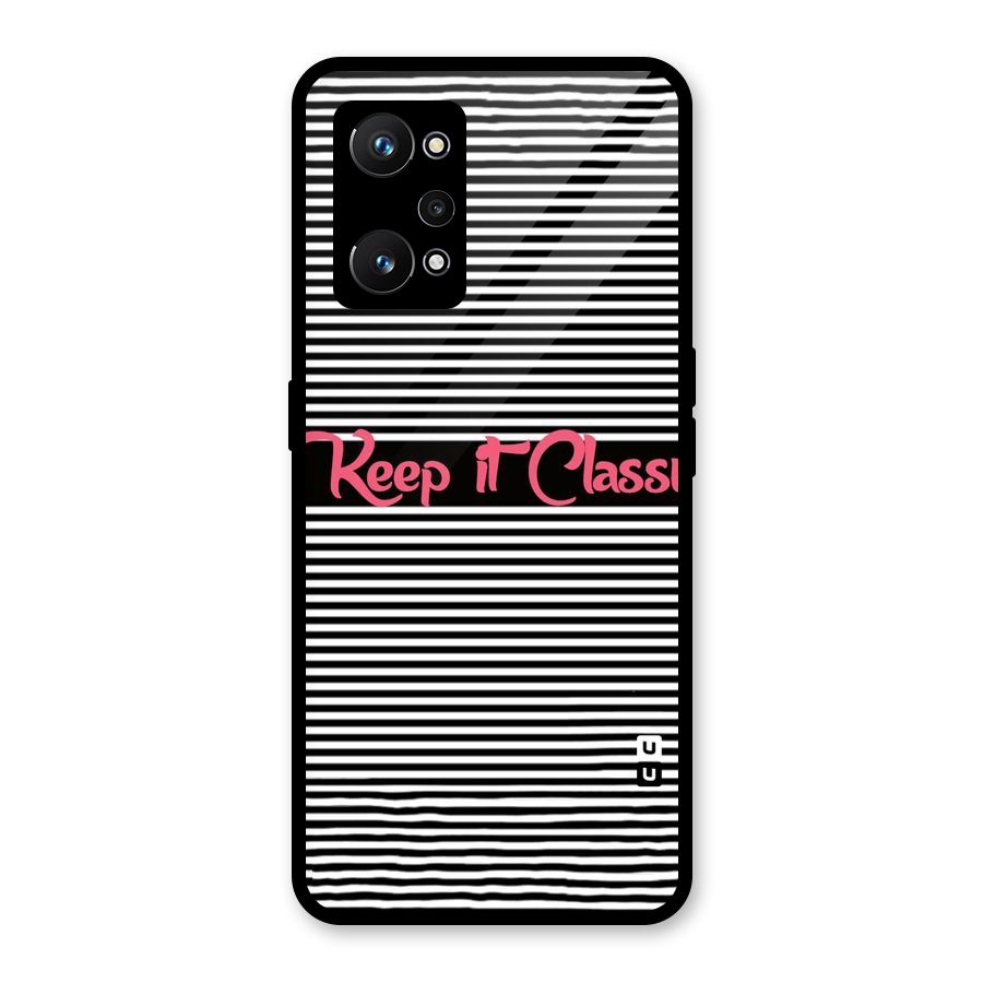 Keep It Classy Glass Back Case for Realme GT Neo 3T
