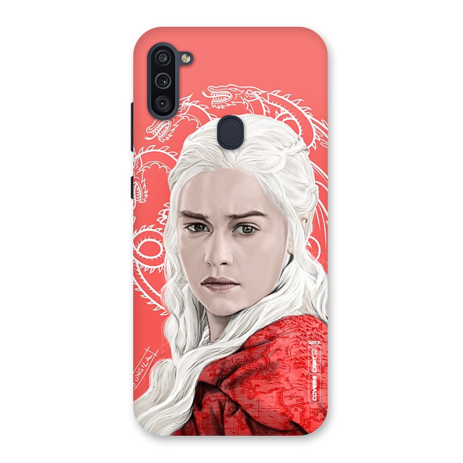Khaleesi The Living Dragon Back Case for Galaxy M11