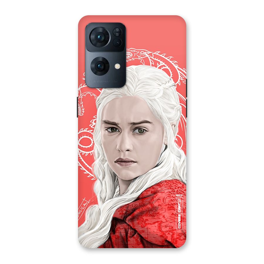 Khaleesi The Living Dragon Back Case for Oppo Reno7 Pro 5G