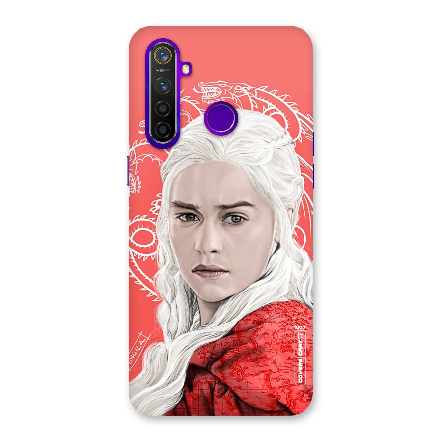 Khaleesi The Living Dragon Back Case for Realme 5 Pro