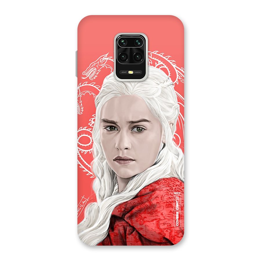 Khaleesi The Living Dragon Back Case for Redmi Note 9 Pro