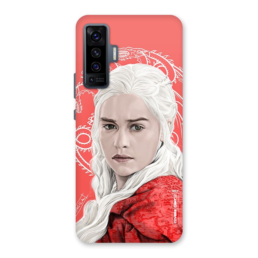 Khaleesi The Living Dragon Back Case for Vivo X50