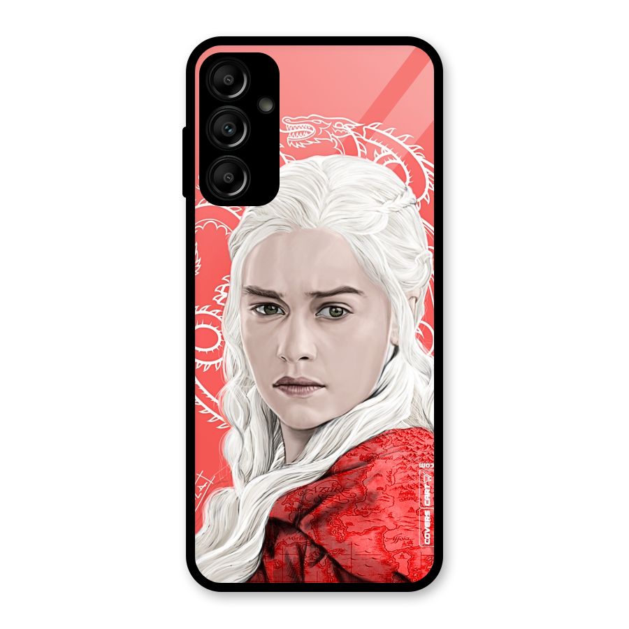 Khaleesi The Living Dragon Glass Back Case for Galaxy A14 5G