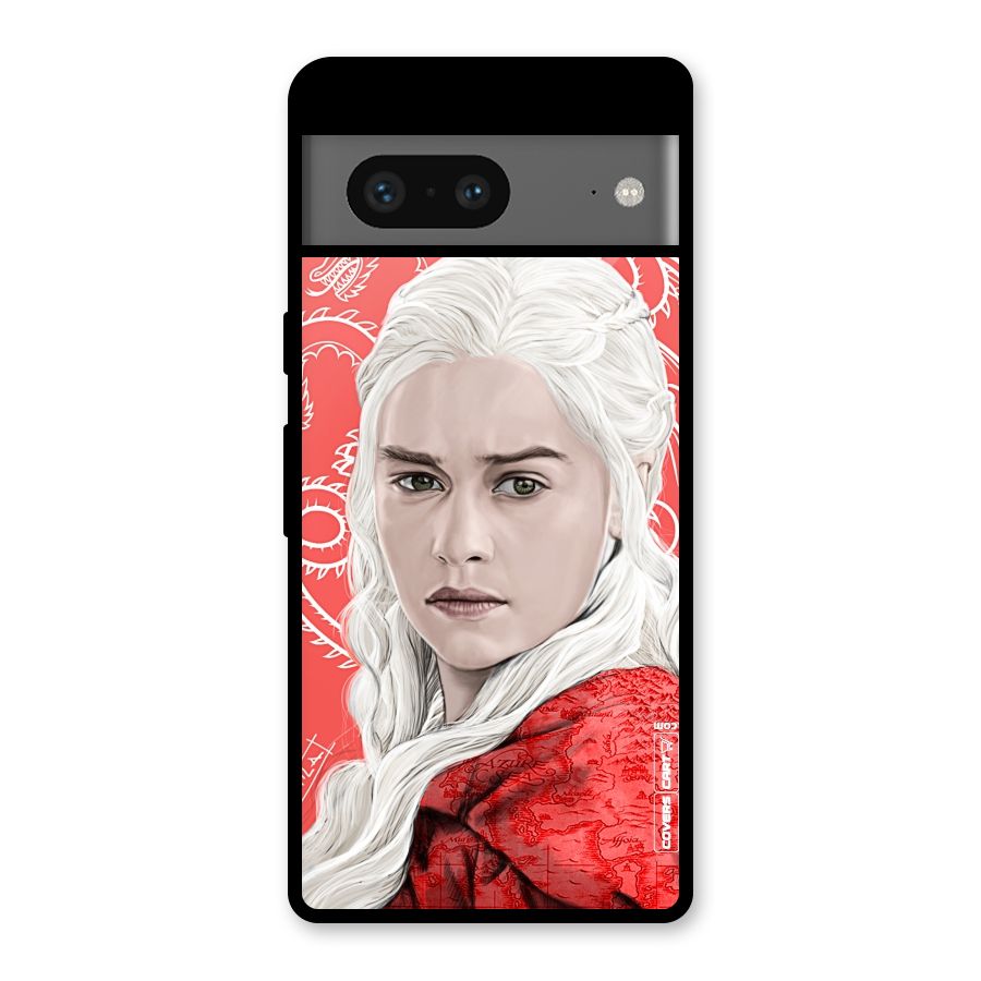 Khaleesi The Living Dragon Glass Back Case for Google Pixel 7