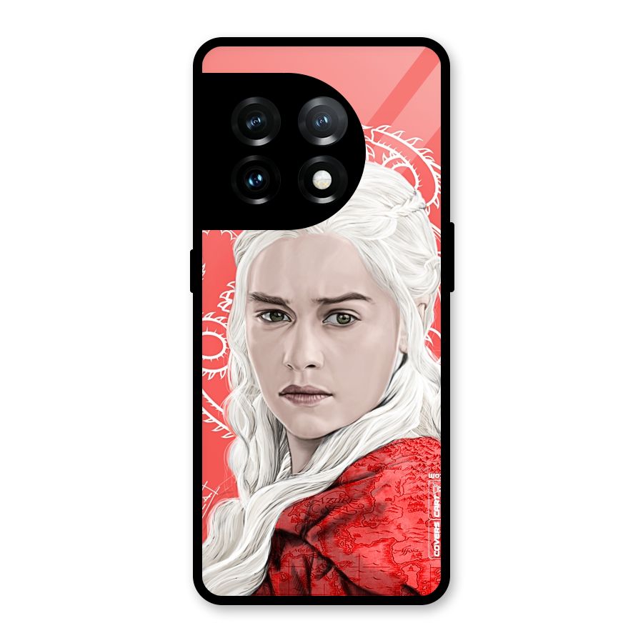 Khaleesi The Living Dragon Glass Back Case for OnePlus 11