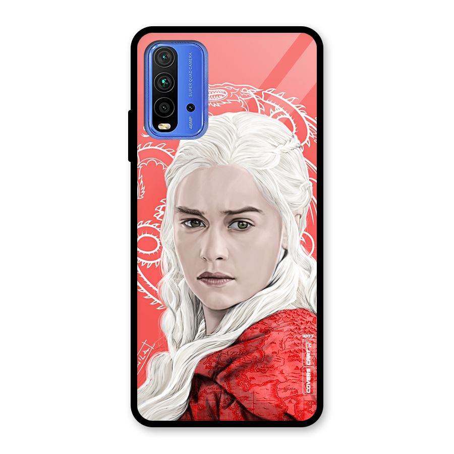 Khaleesi The Living Dragon Glass Back Case for Redmi 9 Power