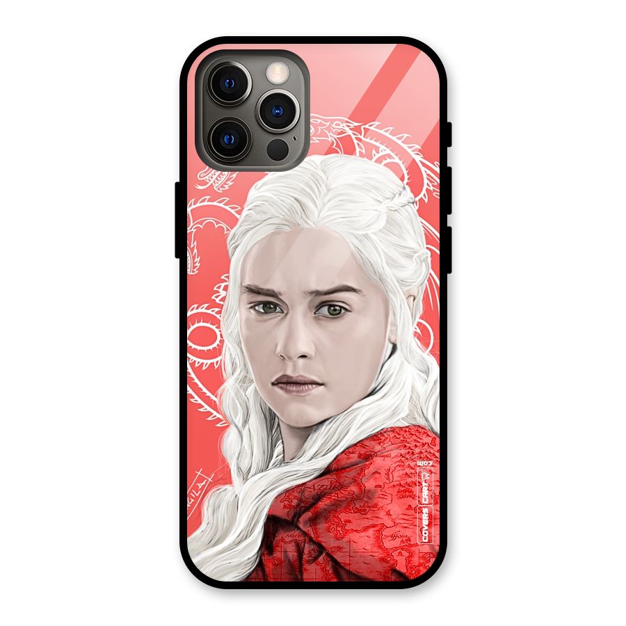 Khaleesi The Living Dragon Glass Back Case for iPhone 12 Pro