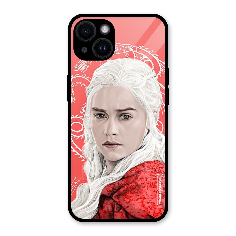 Khaleesi The Living Dragon Glass Back Case for iPhone 14