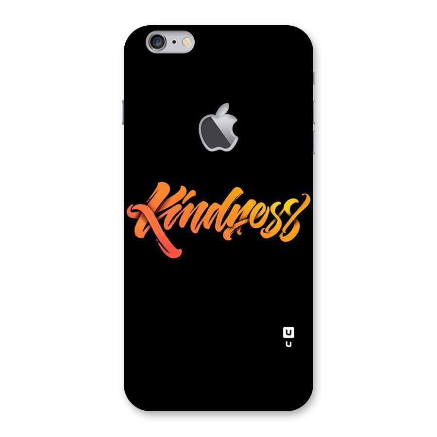 Kindness Back Case for iPhone 6 Plus 6S Plus Logo Cut