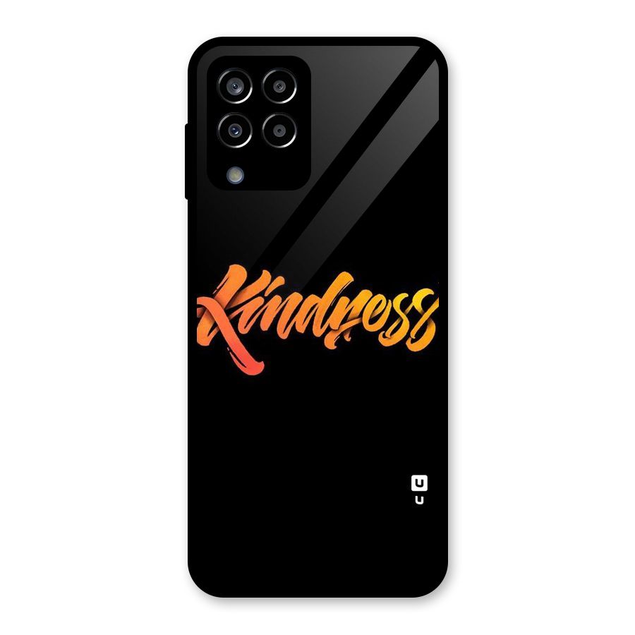 Kindness Glass Back Case for Galaxy M33