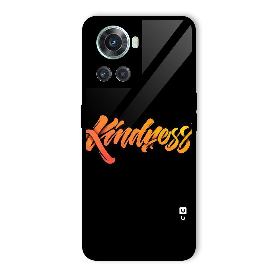 Kindness Glass Back Case for OnePlus 10R