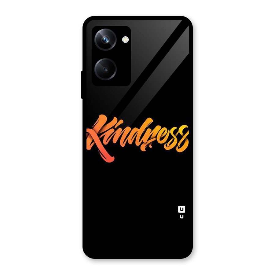 Kindness Glass Back Case for Realme 10 Pro