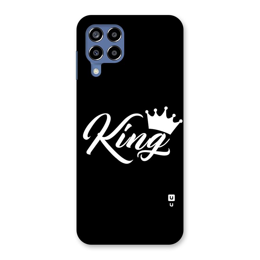 King Crown Typography Back Case for Galaxy M53 5G