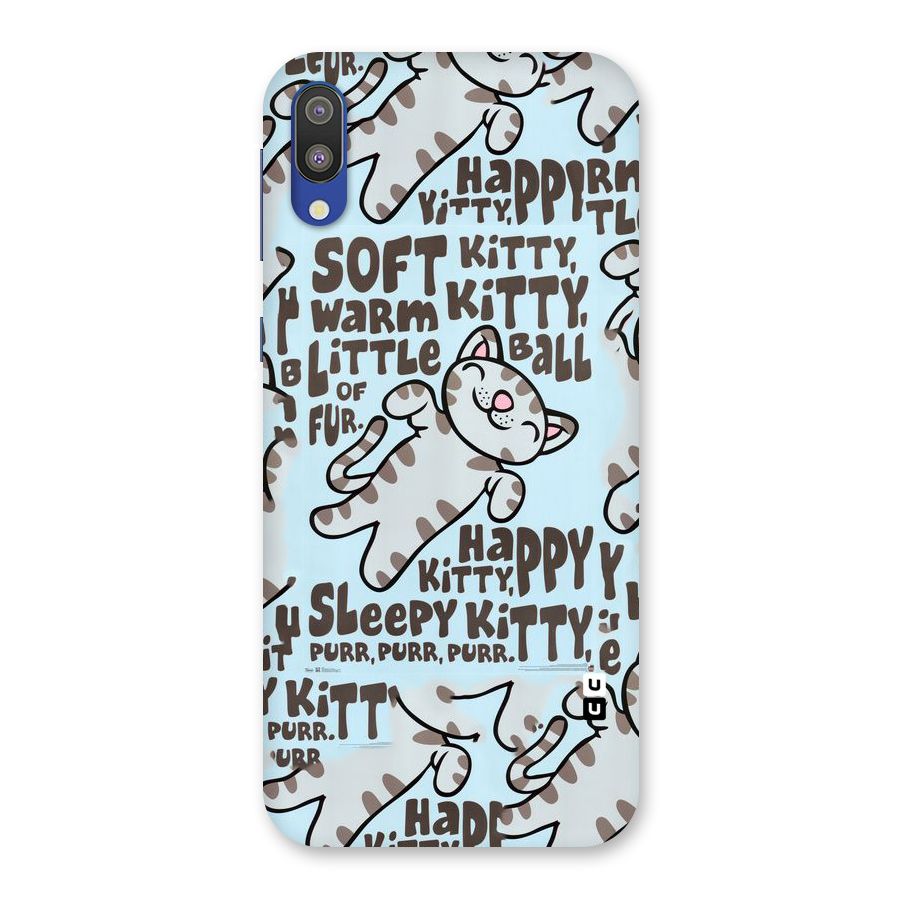 Kitty Pattern Back Case for Galaxy M10