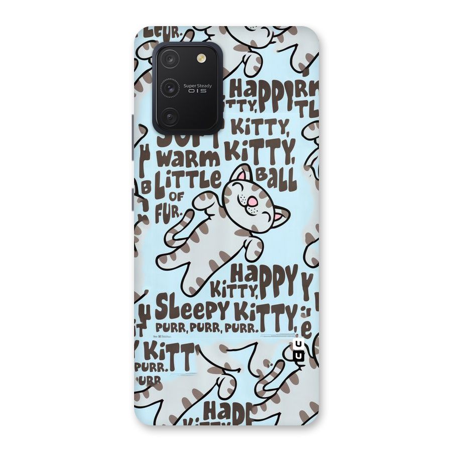 Kitty Pattern Back Case for Galaxy S10 Lite