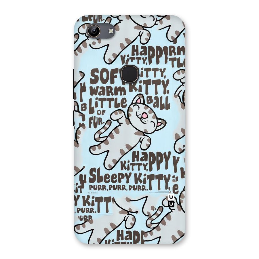 Kitty Pattern Back Case for Vivo Y81