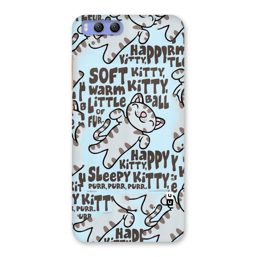 Kitty Pattern Back Case for Xiaomi Mi 6