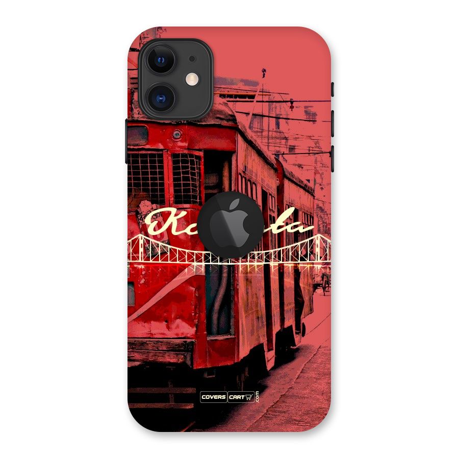 Kolkata Citystyle Back Case for iPhone 11 Logo Cut