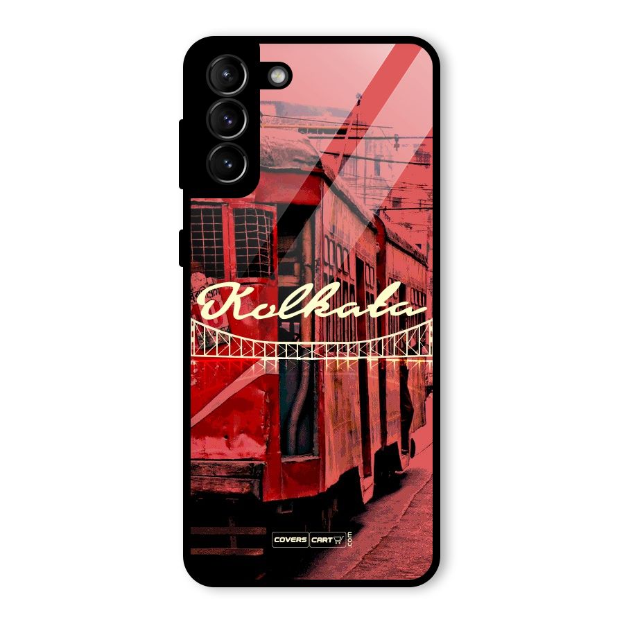 Kolkata Citystyle Glass Back Case for Galaxy S21 Plus