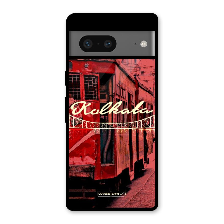 Kolkata Citystyle Glass Back Case for Google Pixel 7