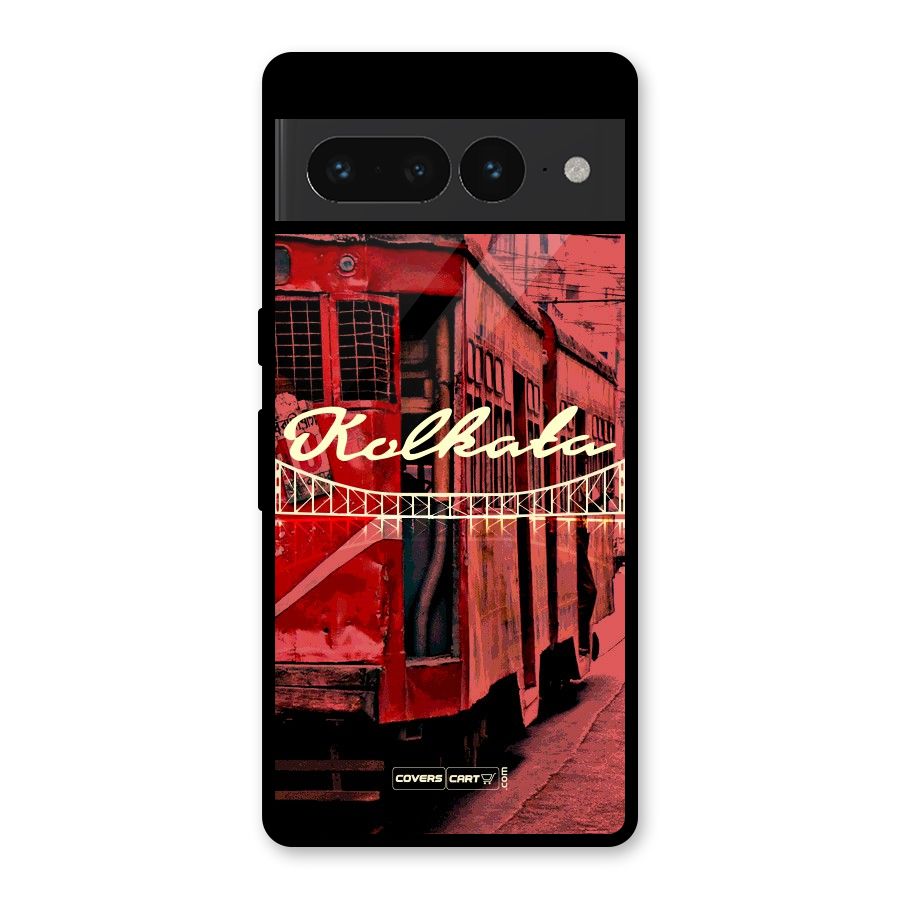 Kolkata Citystyle Glass Back Case for Google Pixel 7 Pro