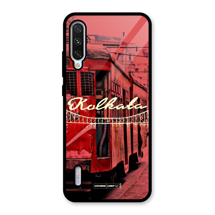 Kolkata Citystyle Glass Back Case for Mi A3