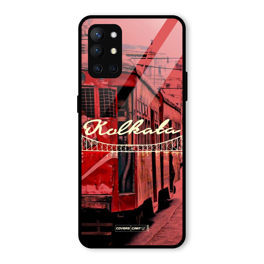 Kolkata Citystyle Glass Back Case for OnePlus 9R