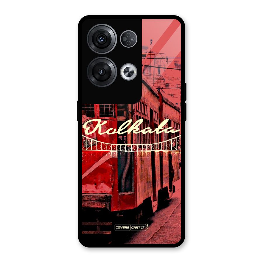 Kolkata Citystyle Glass Back Case for Oppo Reno8 Pro 5G