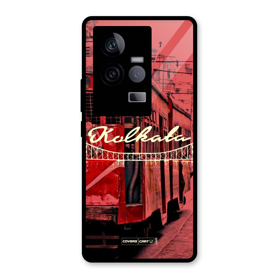 Kolkata Citystyle Glass Back Case for Vivo iQOO 11 5G