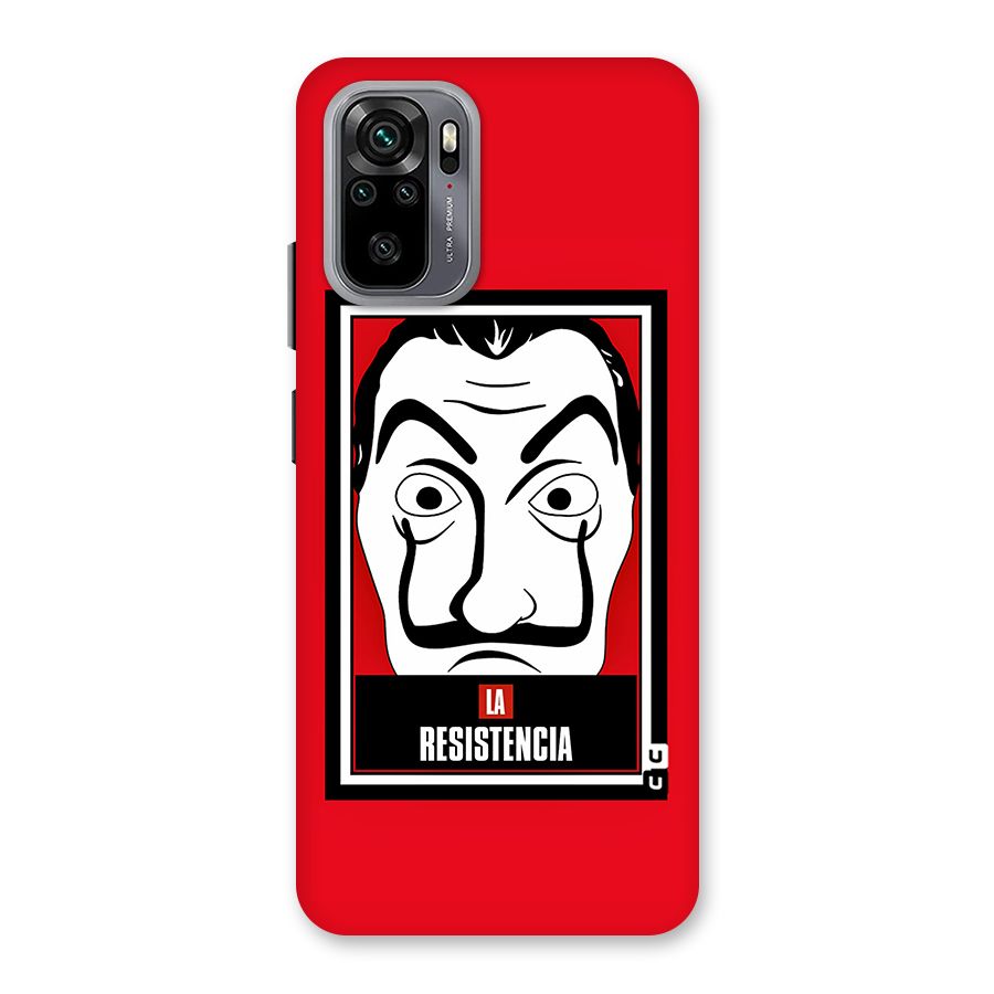 La Resistencia Minimalist Back Case for Redmi Note 10