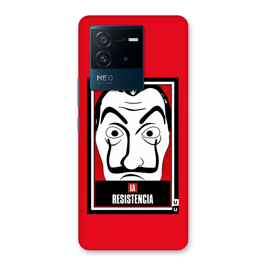 La Resistencia Minimalist Back Case for Vivo iQOO Neo 6 5G