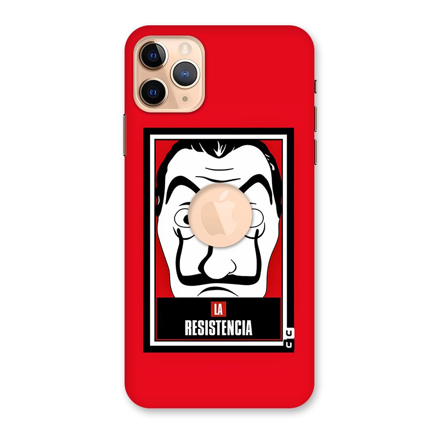 La Resistencia Minimalist Back Case for iPhone 11 Pro Max Logo Cut