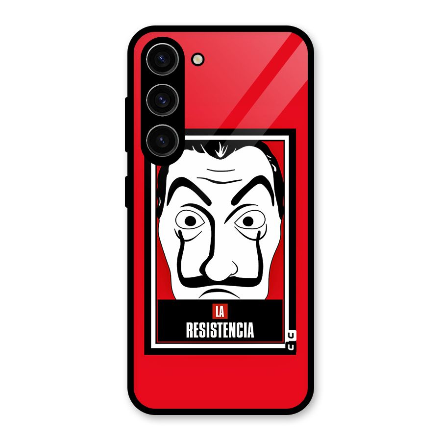 La Resistencia Minimalist Glass Back Case for Galaxy S23