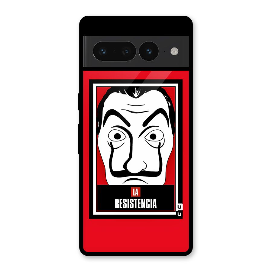 La Resistencia Minimalist Glass Back Case for Google Pixel 7 Pro