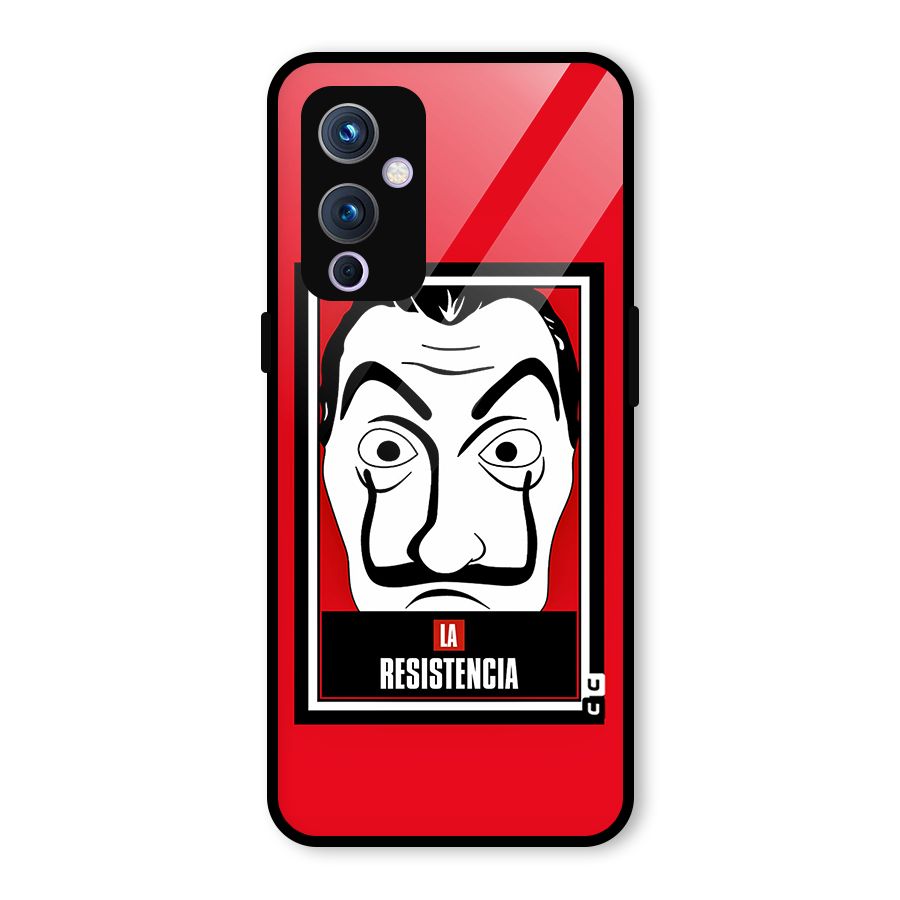 La Resistencia Minimalist Glass Back Case for OnePlus 9
