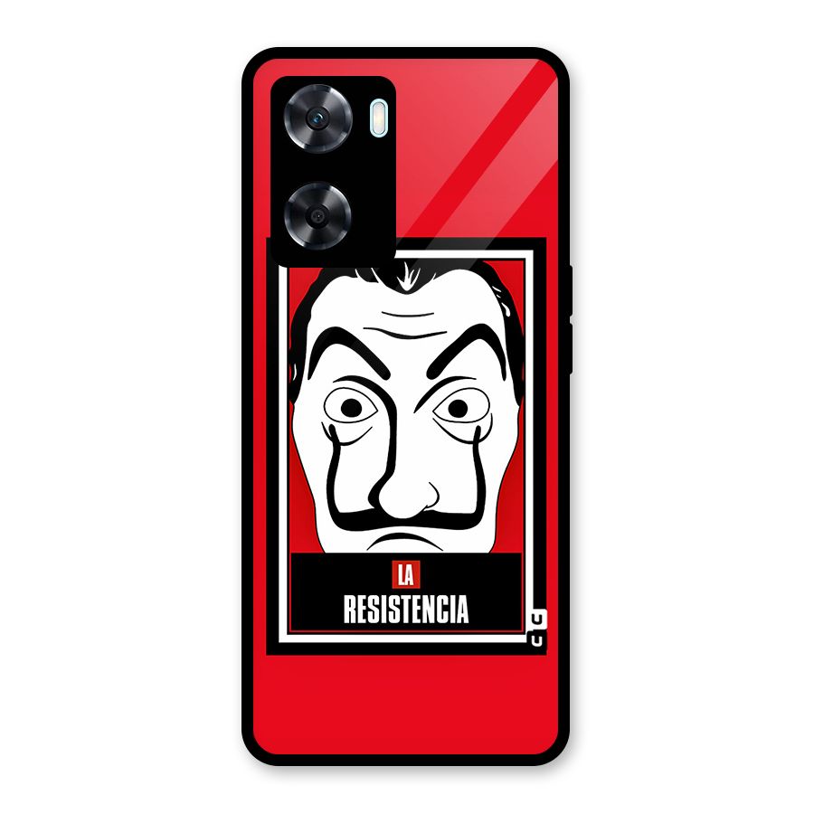 La Resistencia Minimalist Glass Back Case for Oppo A77